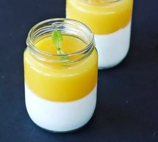 DELICIOUS MANGO COCONUT PUDDING 