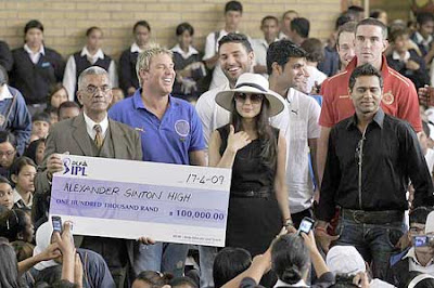 Preity Zinta Launch Education Project Sinton High School Photos