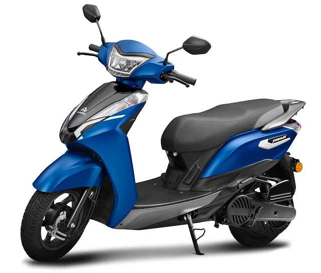 Ampere Electric Scooter Primus Havelock Blue Ampere E-Scooty in India Fasnor.com Magazine Amazon Great Indian Festival Offers