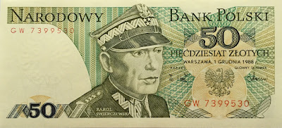 50 Zloty Poland banknote