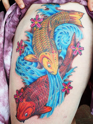 Awesome Koi Fish Tattoos for Sleeve