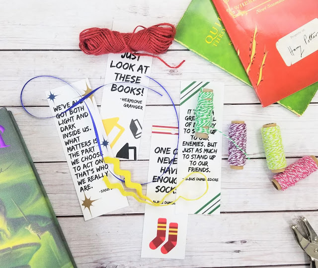 4 magical and free harry potter bookmarks sew simple home