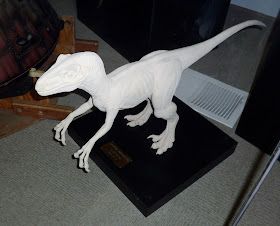 Jurassic Park Velociraptor maquette