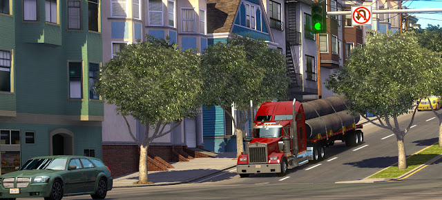  American Truck Simulator merupakan game simulasi mengendarai truck yang sangat terkenal di American Truck Simulator 2016 Full Version for PC