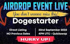 DogeStarter Airdrop of 150 $DOGS Coin Free
