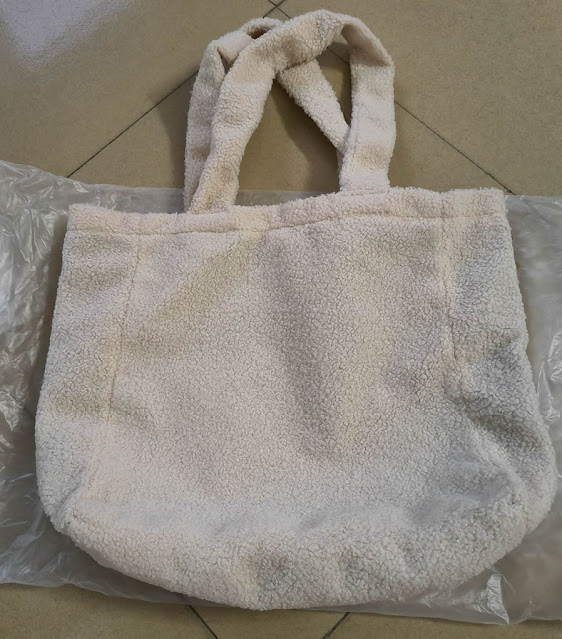 Creamy Plush Tote