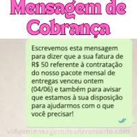 Lindas Mensagems Vídeo Mensagem de Aniversário