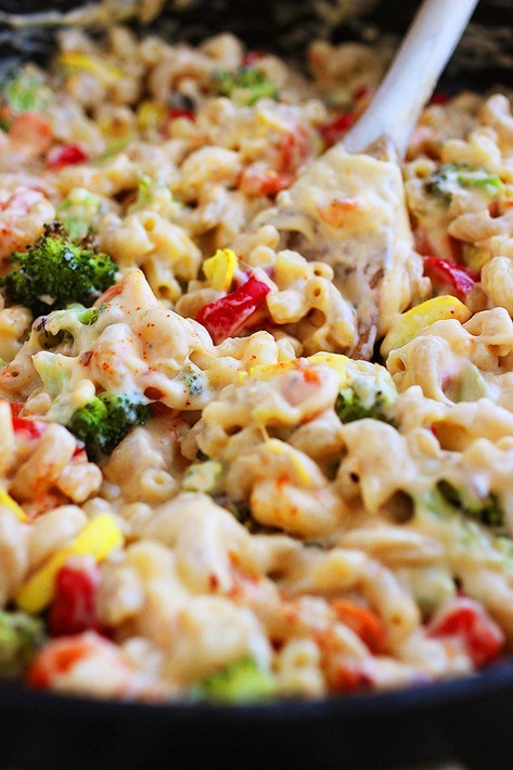 Roasted Vegetable Mac 'n Cheese