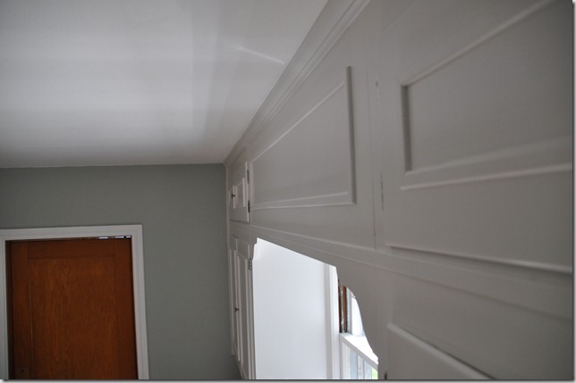 Adding molding to old cabinets, DIY, tutorial