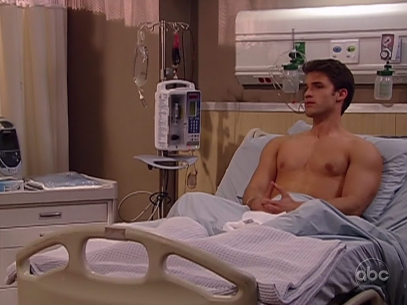 David A. Gregory Shirtless on One Life to Live 20100623