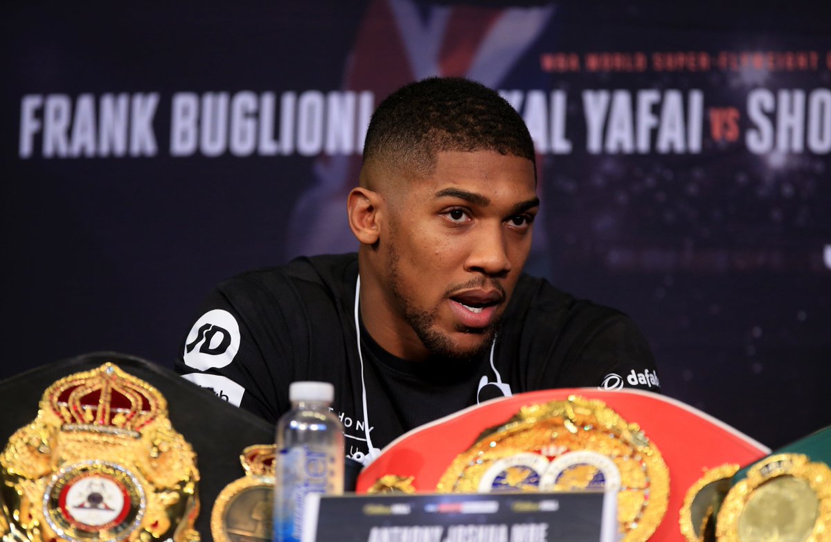 "I Had Thrash Him" - Anthony Joshua Vows To Defeat Tyson Fury In Fight! 