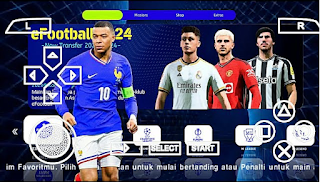Download eFootball PES Patch Original PS5 PPSSPP Update Transfer Season 2024-2025 Fix Cursor Name Best Graphics HD