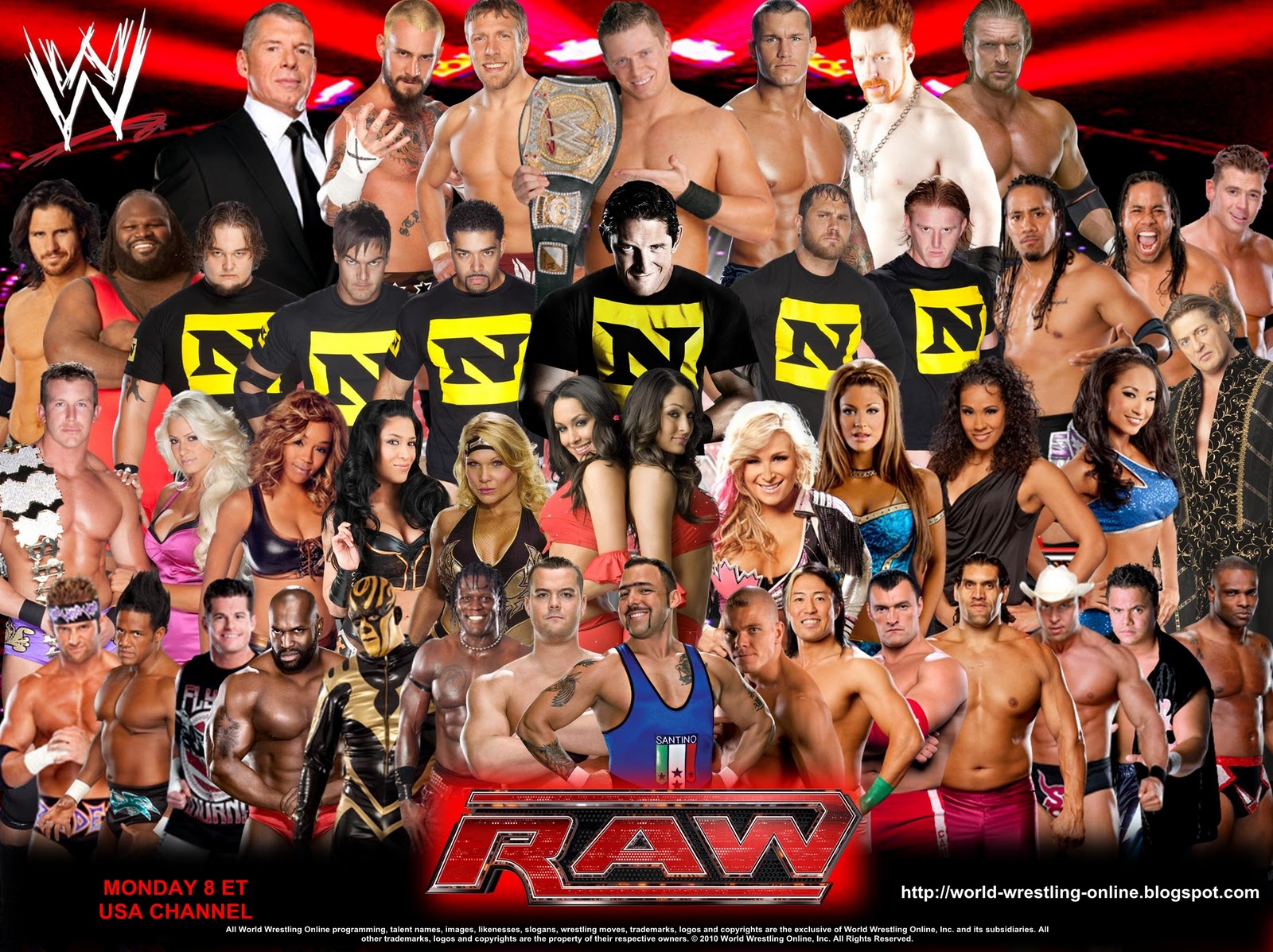 Tna Vs Wwe 2012 Wallpaper | PicsWallpaper.com