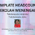 Template Headcount Sekolah Menengah