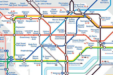 london underground tube map. London Underground Map