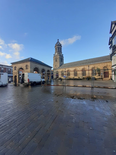 The market square at Pontefract