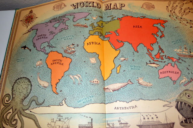 World Map, Map Books