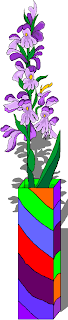 Purple Flower in a Vase Free Clipart