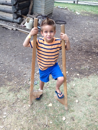 nate on wood stilts (1 of 1)