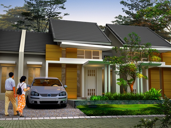 Desain Rumah Minimalis Tampak Depan 1 Lantai