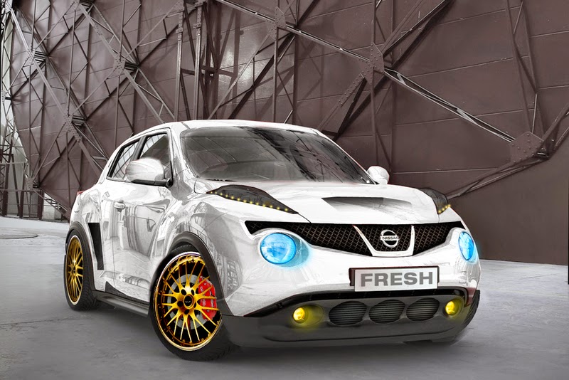 Foto Desain Modifikasi  Mobil Nissan  Juke  Terbaik 2014 