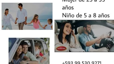 CASTING en ECUADOR: Para fotografía publicitaria se busca NIÑO de 5 a 8 años, MUJER y HOMBRE de 25 a 35 años