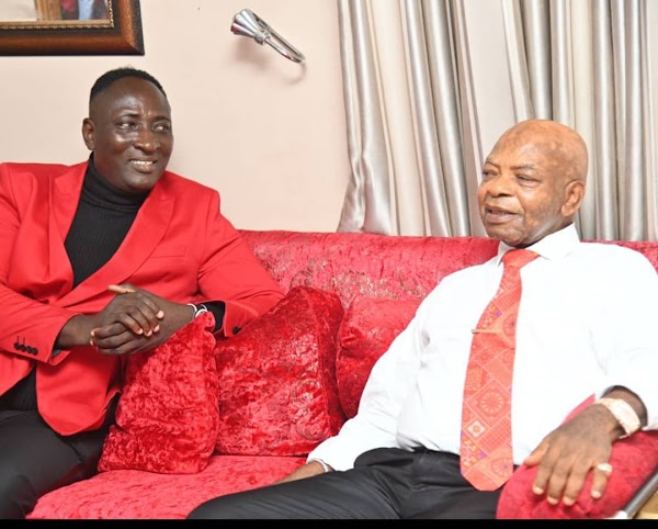 Breaking News: Billionaire meeting as Billionaire Prophet Jeremiah Fufeyin met Nigerian Billionaire Prince Arthur Eze who's reportedly worth $7.7 billion US Dollars in closed door meeting in Abuja. Breaking News: Billionaire meeting as Billionaire Prophet Jeremiah Fufeyin met Nigerian Billionaire Prince Arthur Eze who's reportedly worth $7.7 billion US Dollars in closed door meeting in Abuja.