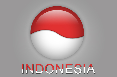 Membuat Logo Bulat Bendera Indonesia dengan Photoshop 