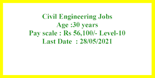 Civil Engineering Jobs in National Highways Authority of India