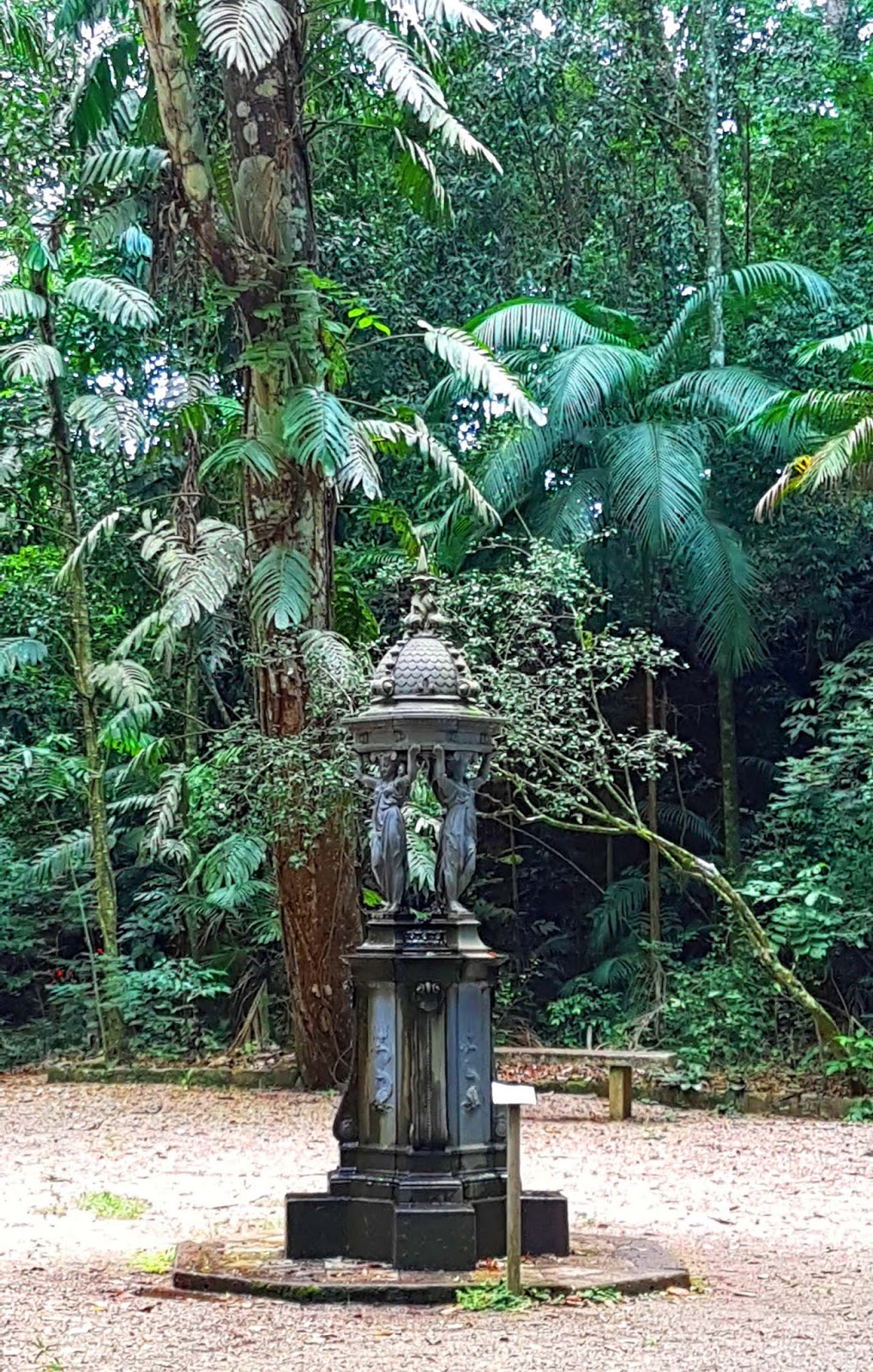 Fonte Wallace no Jardim dos Manacás.