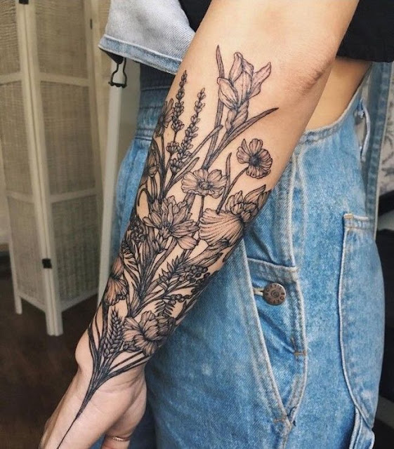 112 lindas tatuagens femininas para os braços