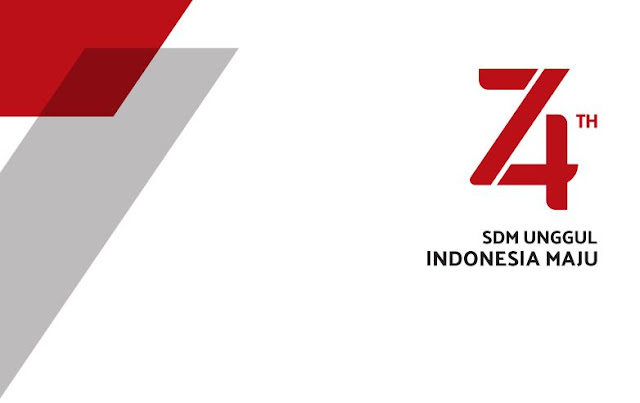  Logo  Resmi  Peringatan HUT  ke  74  Kemerdekaan RI  2022 