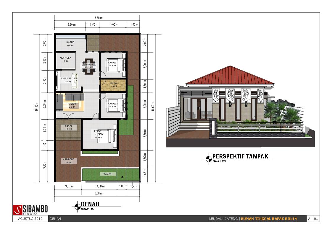 Koleksi 99 Gambar Desain Rumah 9x16 Terbaru Sketsa Desain