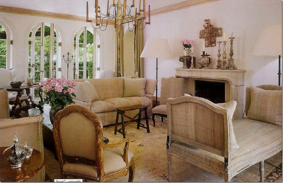 Pamela Pierce designed living room