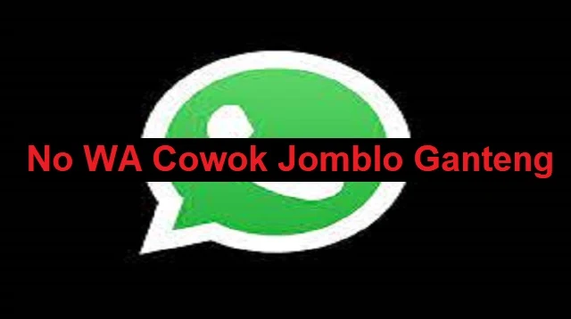 No WA Cowok Jomblo Ganteng
