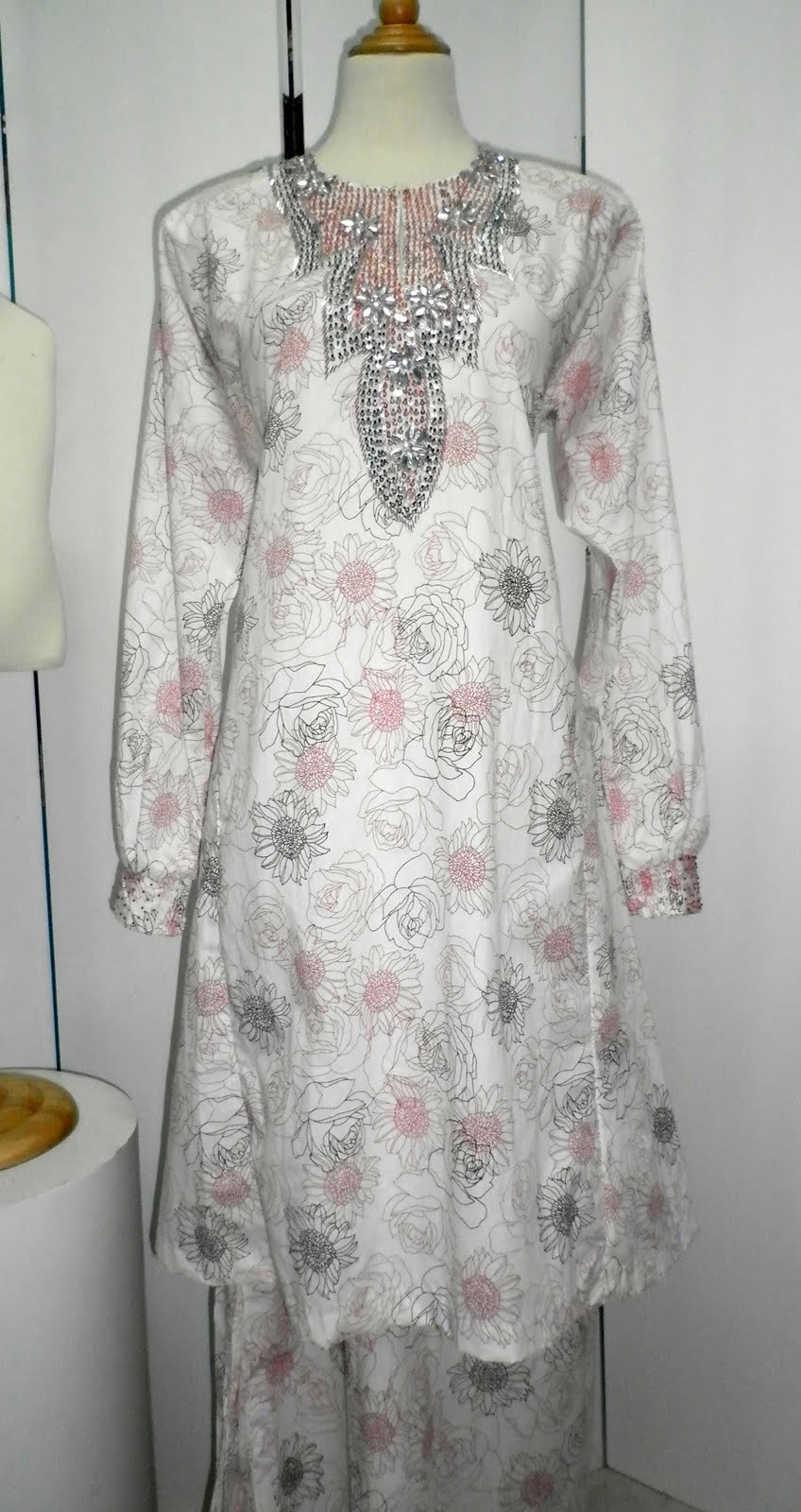 Cherita Chantique Baju Kurung Cotton  May Collection 2