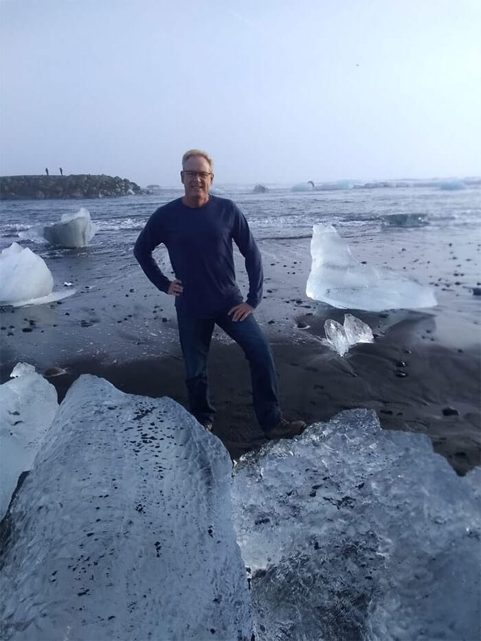 Incredible Grandmother Drifted Off Out To Sea On An Iceberg (Pictures)