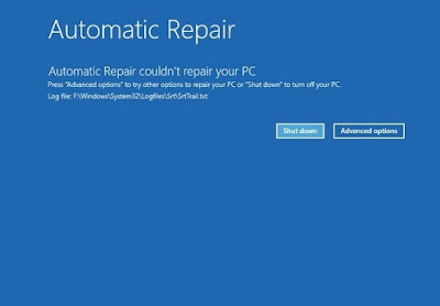 Mengatasi Windows 10 yang Gagal Automatic Repair 