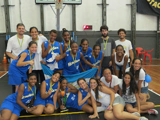 Germânia Campeã Estadual Sub-14 Feminina de Basquetebol de 2012