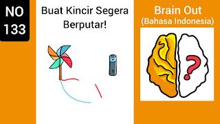 Kunci Jawaban Brain Out Level 133: Buat Kincir Segera Berputar!