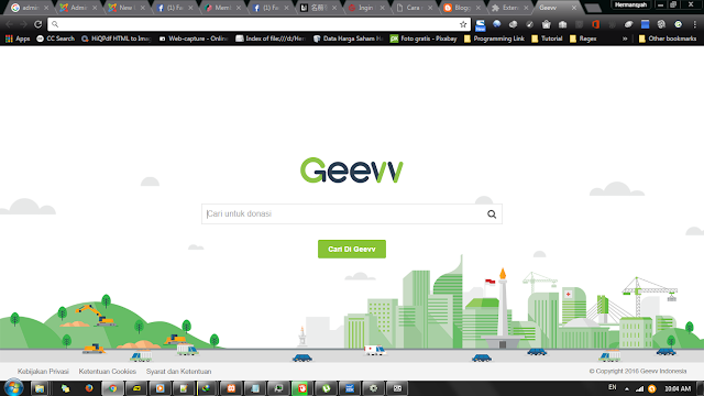 Cara Membuat Geev Jadi Serach Engine pada Google Chrome 