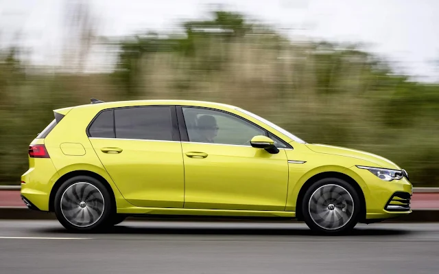 VW Golf eTSI 2020 Mk8 (híbrido leve): dados de consumo