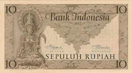 10 Rupiah 1952 (Kebudayaan)