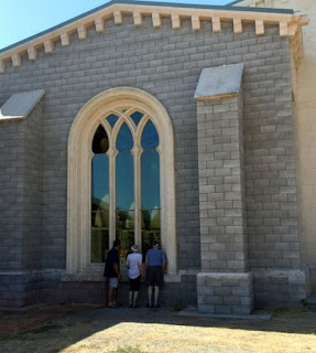 Reconstructed 800 yr old church from Spain in N Calif