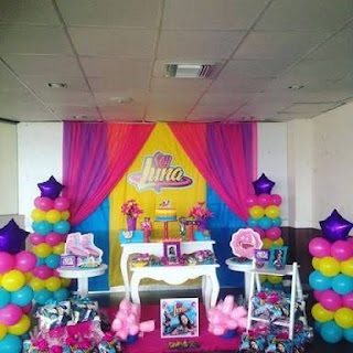 Decoración de Fiestas con Soy Luna