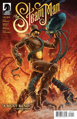 Cover of The Steam Man #1, Courtesy of Dark Horse Comics