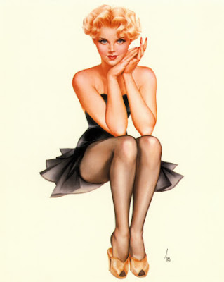 Pin Up Vargas. 1950s pin up girls