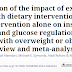 Uma comparação do impacto do treinamento físico com intervenção dietética versus intervenção dietética isolada na resistência à insulina e regulação da glicose.