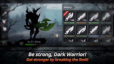 Dark Sword v1.3.3 APK Mod Gold/Souls/Stamina Terbaru Android