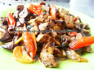 Resep Membuat Hati Ayam Tumis Bumbu Kecap